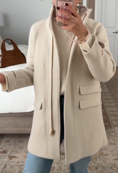 Chic Stand Collar Coat