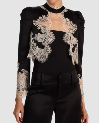 Demure Lace Jacket