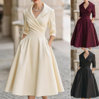The Demure Occasion Dress