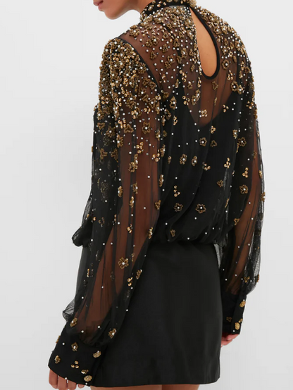 Dazzle Holiday Blouse