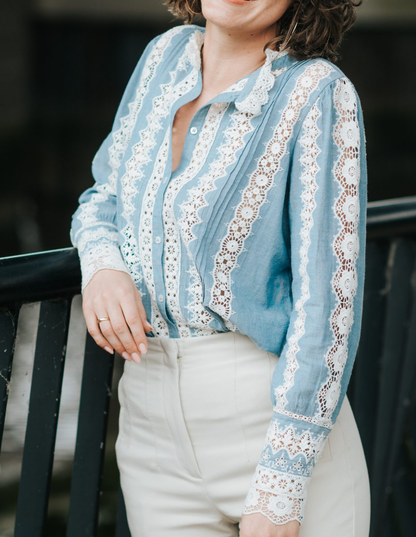 Elegant Lace Blouse