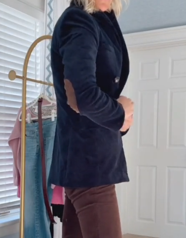 Chic Corduroy Blazer