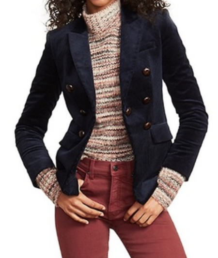 Chic Corduroy Blazer