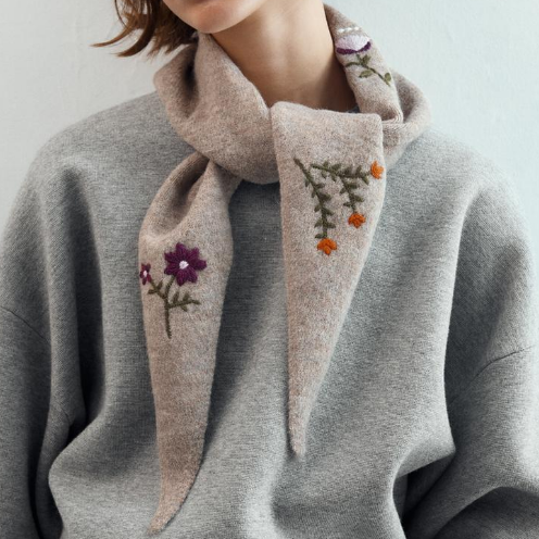 Adorable Knit Bandana