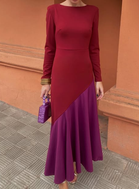 Demure Flattering Dress