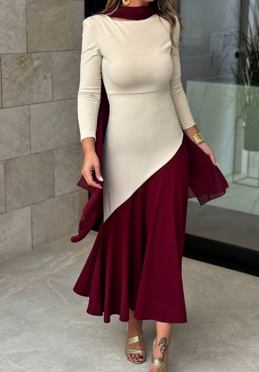 Demure Flattering Dress