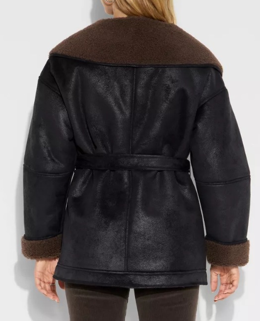 Comfy Warm Shearling Coat