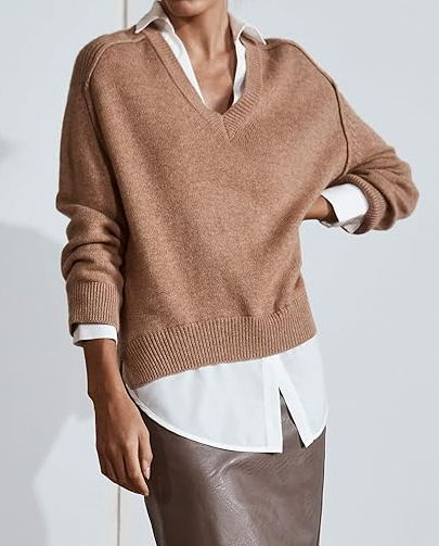 Chic Layered Sweater