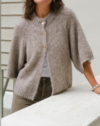 Chic Fluffy Cardigan
