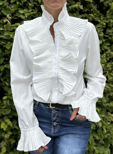 Chic Ruffle Blouse