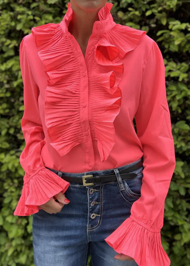 Chic Ruffle Blouse