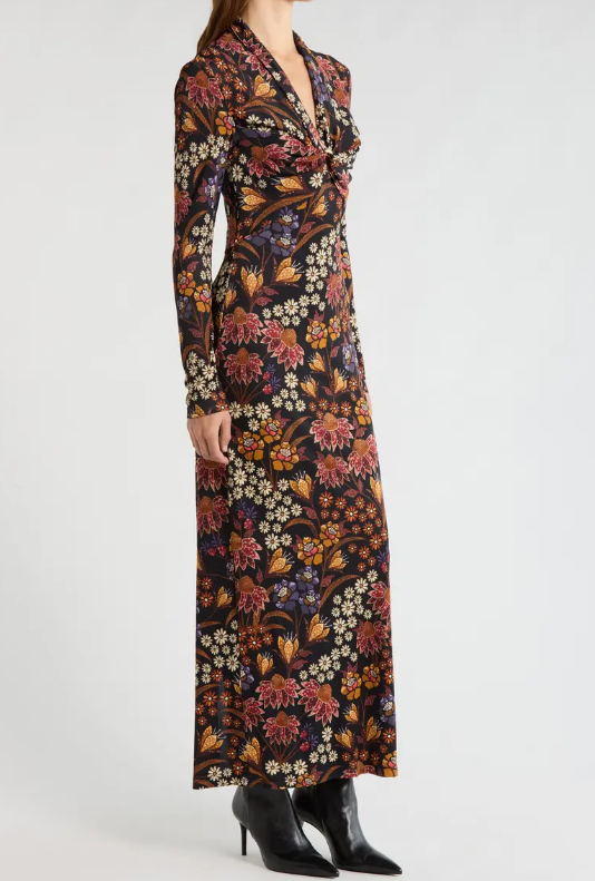 Floral Maxi Dress For Tall Girls