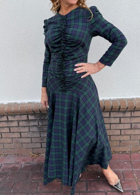 Warm Maxi Holiday Dress