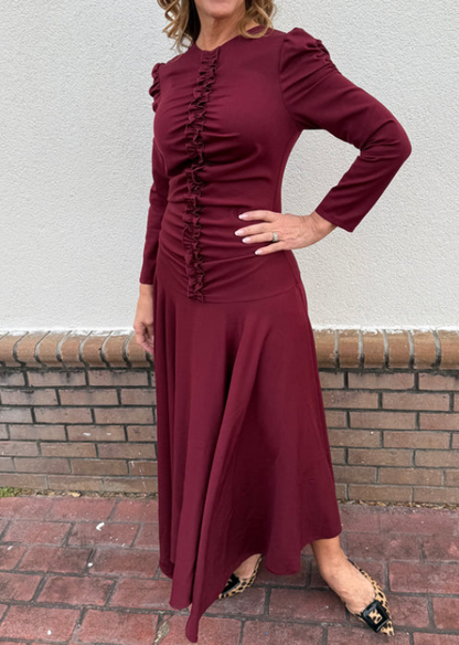 Warm Maxi Holiday Dress