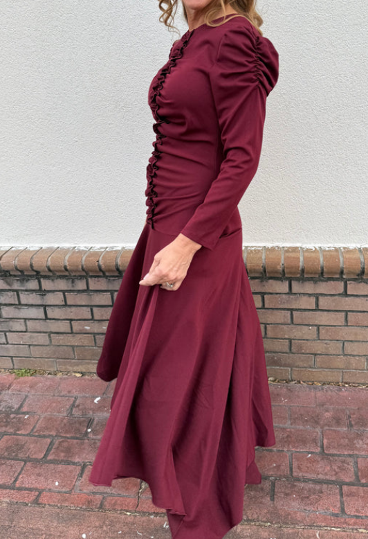 Warm Maxi Holiday Dress