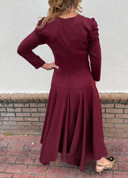 Warm Maxi Holiday Dress