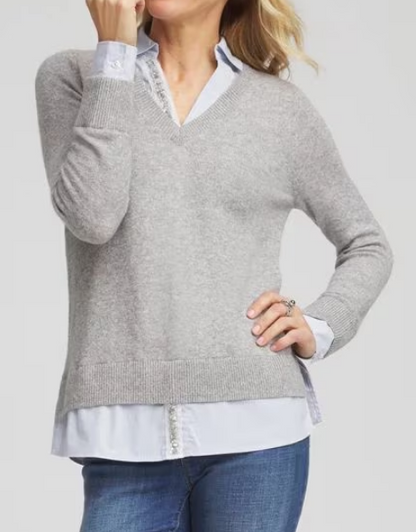 Layed Shirt Sweater