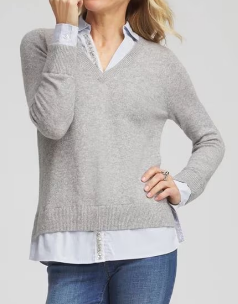 Layed Shirt Sweater