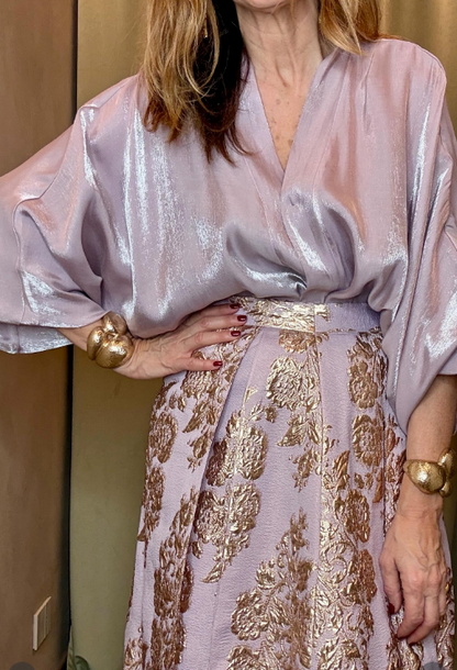 Demure Dazzle Gown