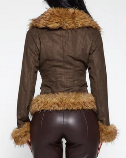 Fab Faux Fur Warm Jacket