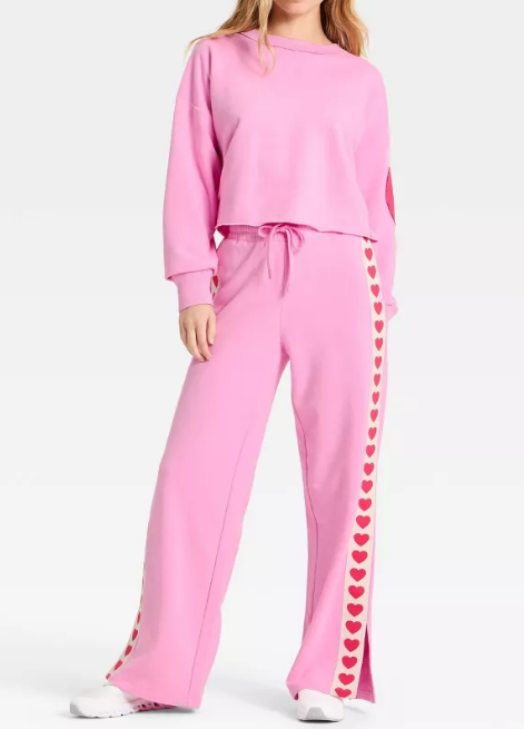 Adorable Sweet Heart Comfy Set