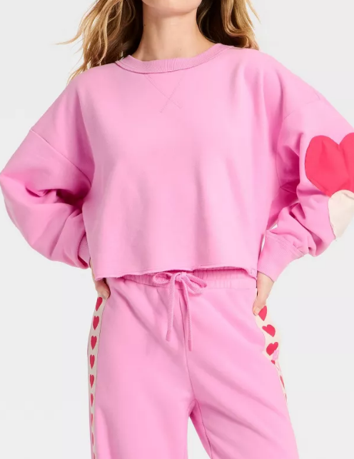 Adorable Sweet Heart Comfy Set