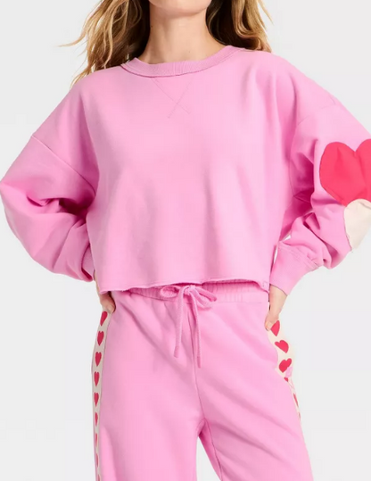 Adorable Sweet Heart Comfy Set