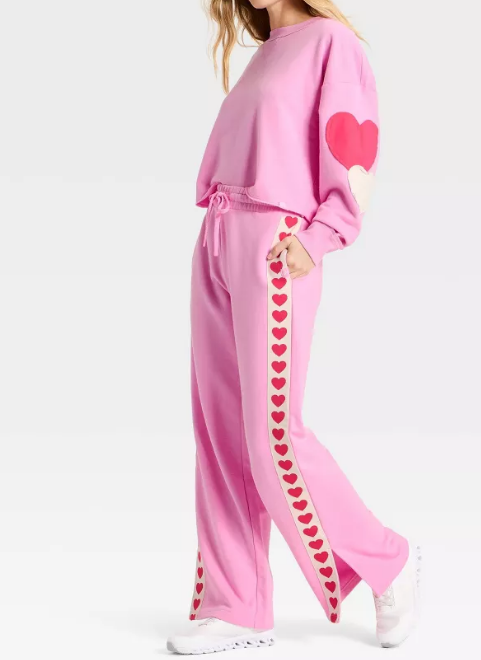 Adorable Sweet Heart Comfy Set