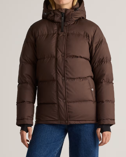 Warm Medium Length Puffer Jacket
