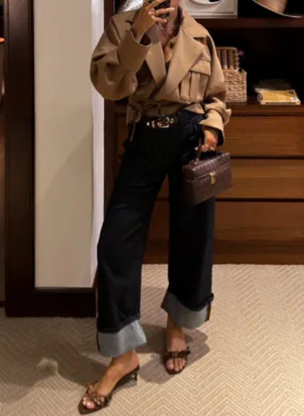 Detachable Waist Tie Jacket