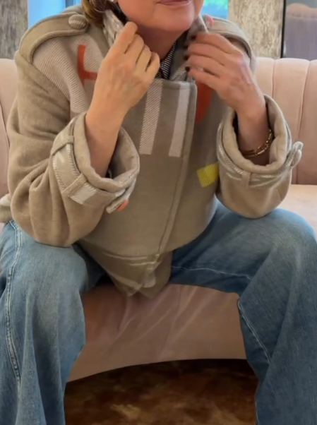 Chic Cropped Short Trench Coat