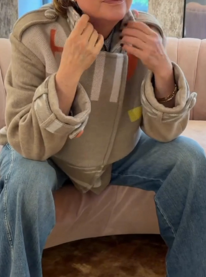 Chic Cropped Short Trench Coat