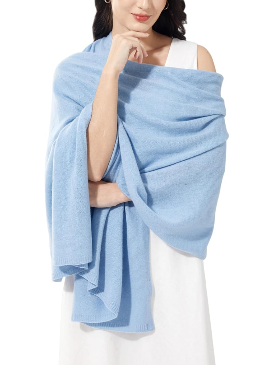 Soft Cashmere Blend Wrap Chic Scarf Stole For Women Wayfarer Travel Extra Large 87"x28"