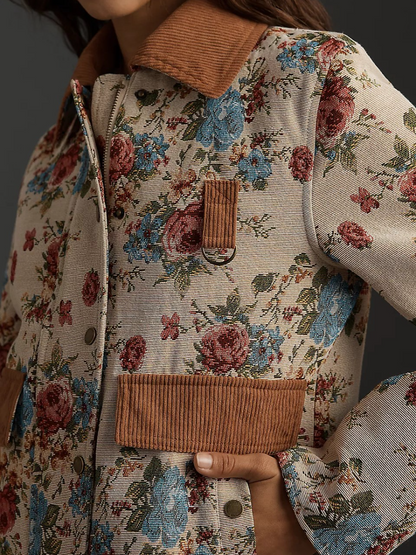 Chic Floral Jacket