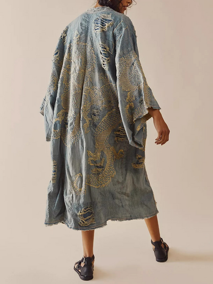 Magnolia Pearl Denim Kimono