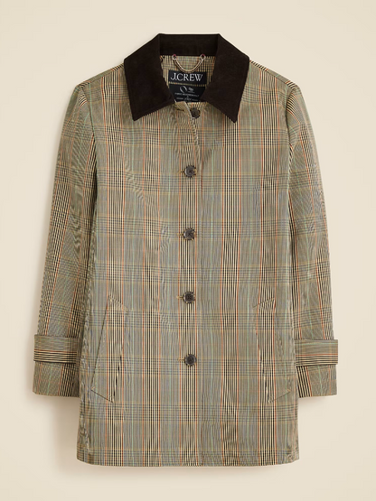 Barn Jacket In Plaid Double