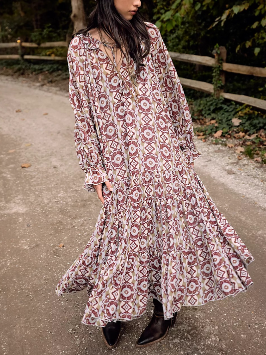 Feeling Groovy Maxi Dress
