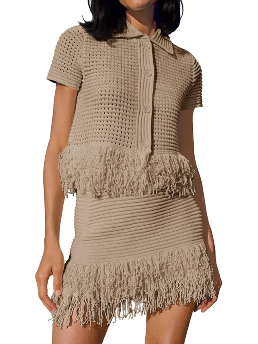 Women's 2 Piece Crochet Outfits