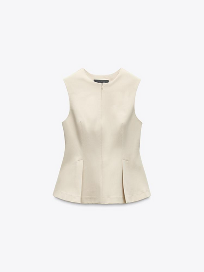PEPLUM DART TOP