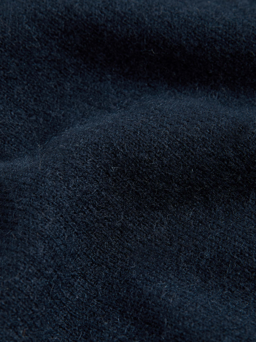 Pure Cashmere Crew Neck Relaxed Cardigan