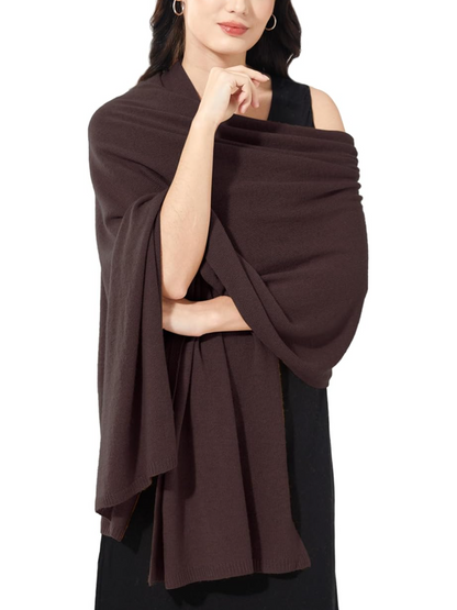 Soft Cashmere Blend Wrap Chic Scarf Stole For Women Wayfarer Travel Extra Large 87"x28"