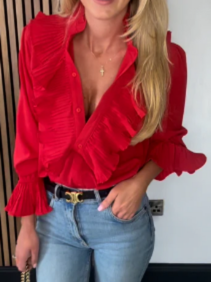Chic Ruffle Blouse