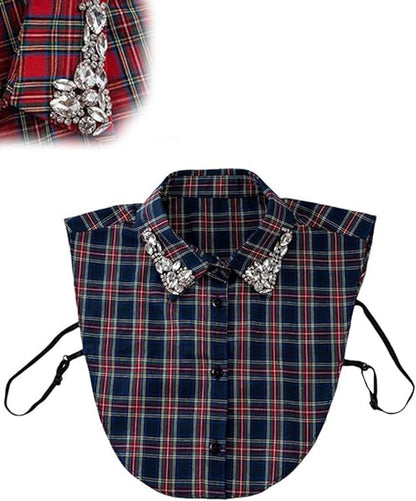 Rhinestone Fake Collar