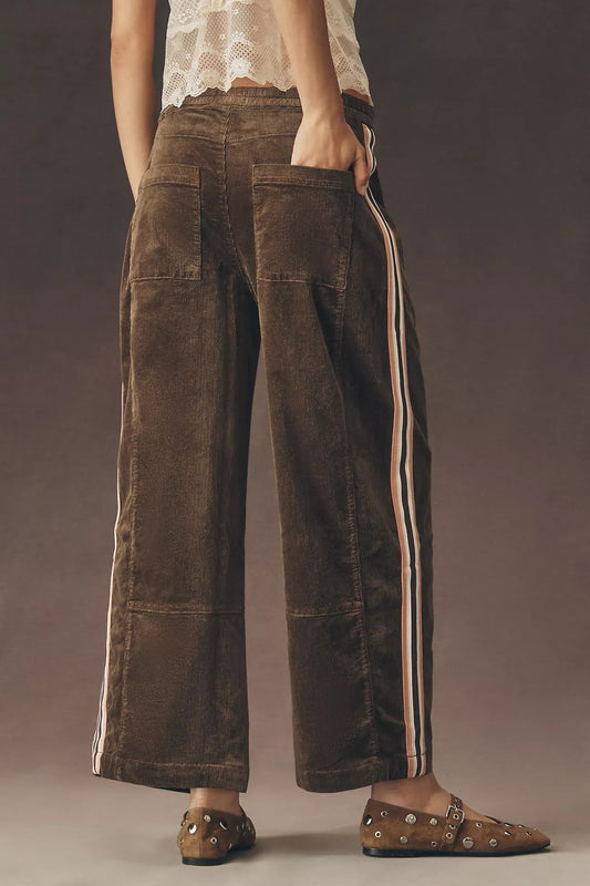 The Izzie Relaxed Pull-On Barrel Pants
