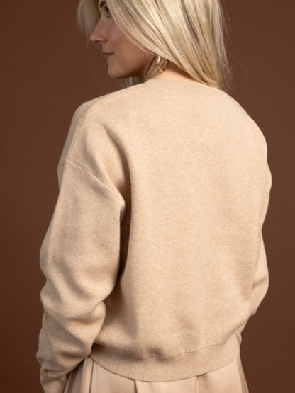 Layered Sweater Maxi Dress