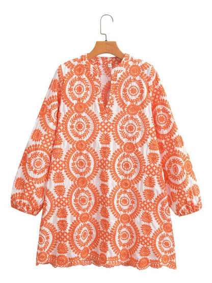 Attractive Embroidered Dress
