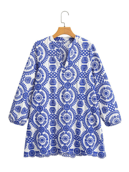 Attractive Embroidered Dress