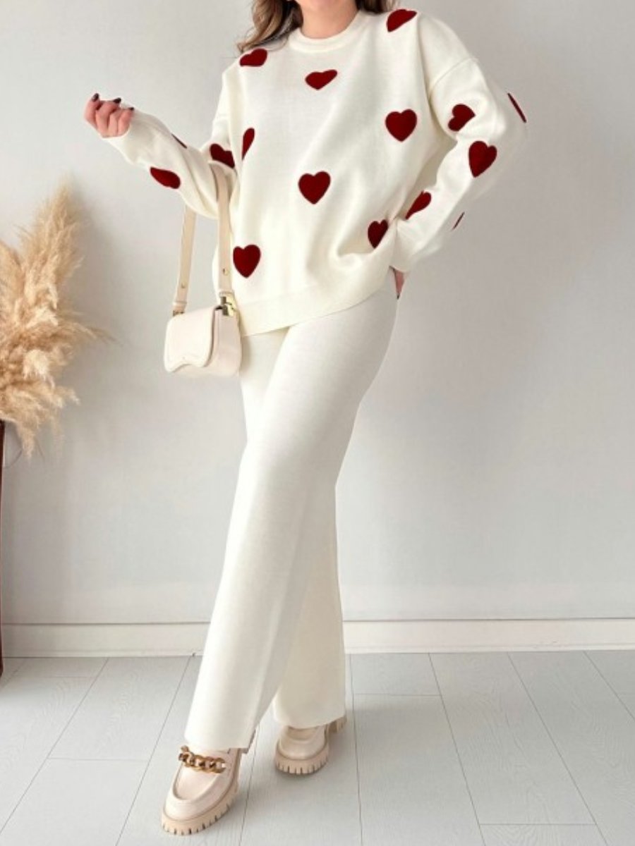 Heart Trousers Suit