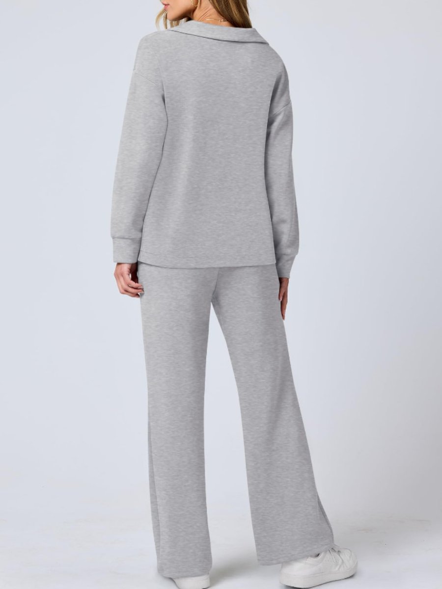 Casual Long Sleeve Sweatsuits Sets