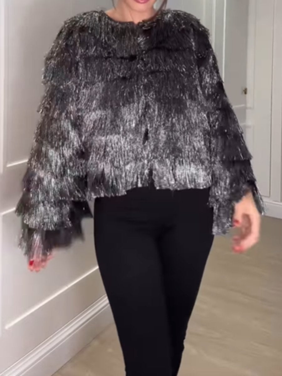 Dazzle Fringed Jacket